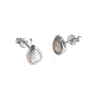 Ada Pear Solid Opal Earring (EO1013-SD - )
