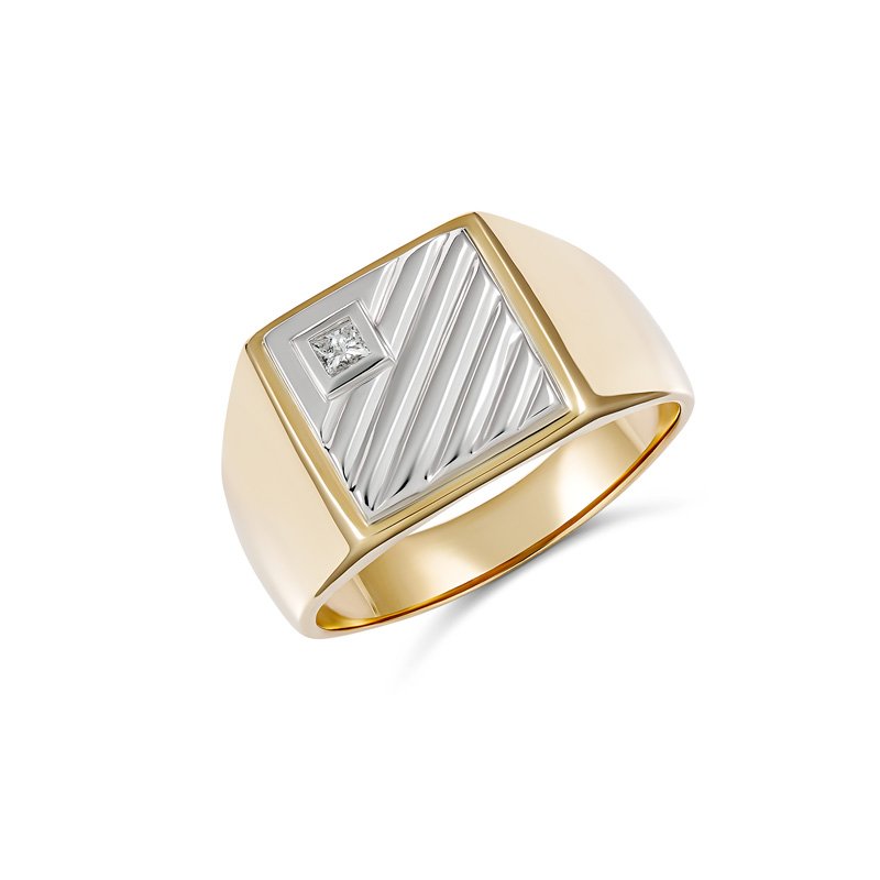 Cody Diamond Ring (GR102L-DC (T) - ring size T)
