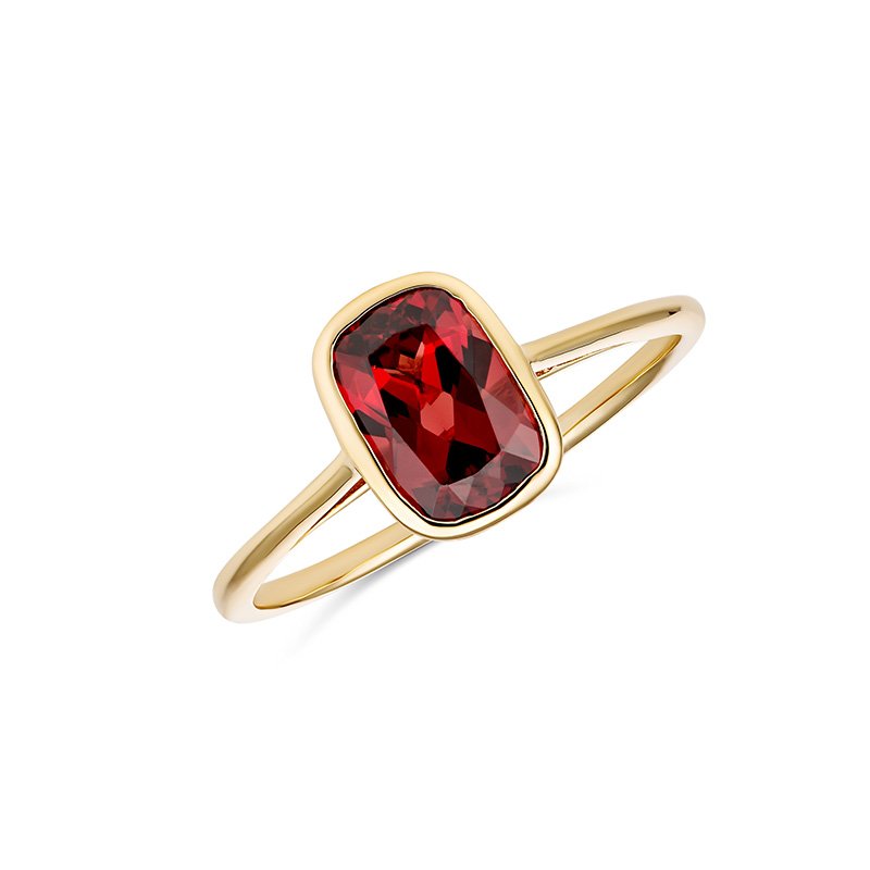 Bronte Garnet Ring (RCS05-124661GAC (N) - ring size N)
