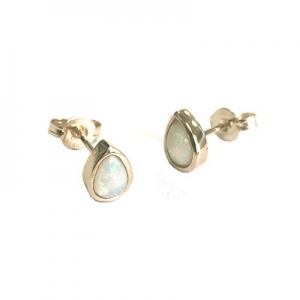 Ada Pear Solid Opal Earring (EO1013-SC - )