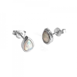 Ada Pear Solid Opal Earring (EO1013-SD - )