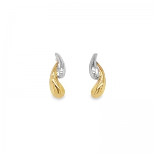 Dylan  Stud Earring 9kt Yellow Gold