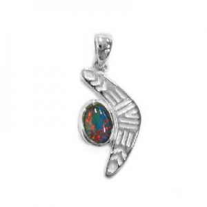 Maali Boomerang Triplet Opal Pendant