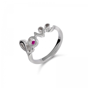 Love Ruby Ring (R829-RD - )